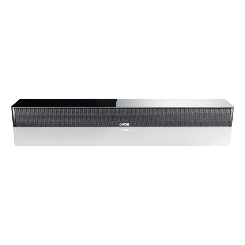 Barra de sonido CANTON Sound M negra 2.1 canales 300 W, DTS/Dolby, indicador LED, con cable e inalámbrica