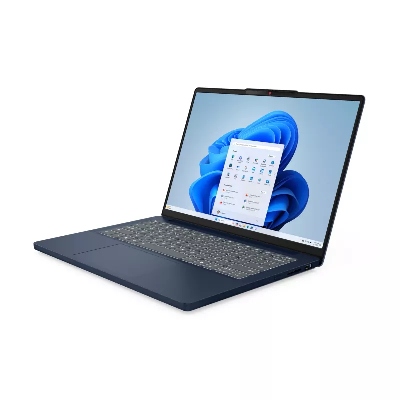 Lenovo IdeaPad Slim 3 14IRH10 Intel® Core™ i5 i5-13420H Portátil 35,6 cm (14 inch) WUXGA 24 GB DDR5-SDRAM 512 GB SSD Wi-Fi 7 (802.11be) Windows 11 Home alemán azul