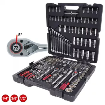 Juego de llaves de vaso KS Tools 918.0216 216 cabezas imperial 11,6 kg
