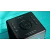 Despertador digital Philips TAR4600/10 negro LCD CA/pila