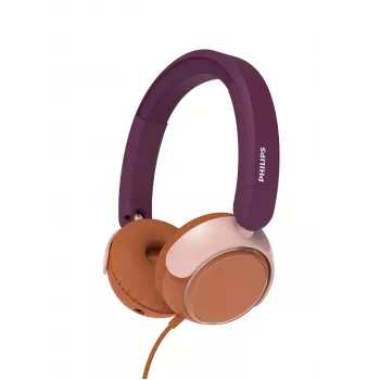 Philips serie 2000 TAK2000MP/00 auriculares/headset con cable diadema llamadas/música USB Type-C naranja, lila, rosa
