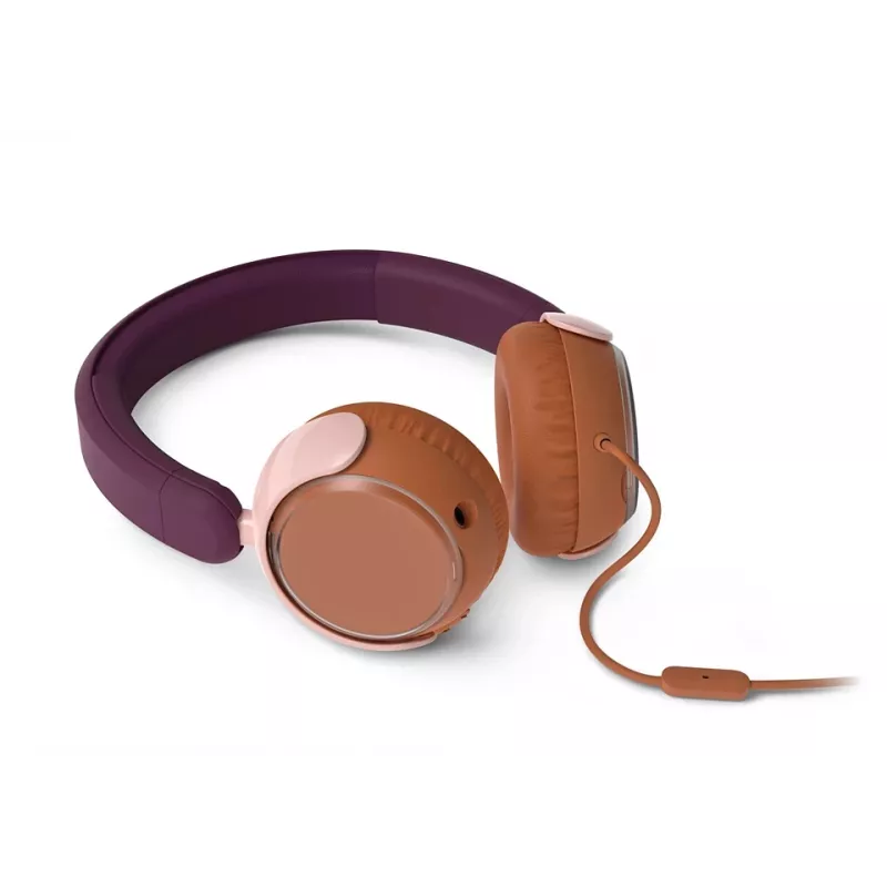 Philips serie 2000 TAK2000MP/00 auriculares/headset con cable diadema llamadas/música USB Type-C naranja, lila, rosa