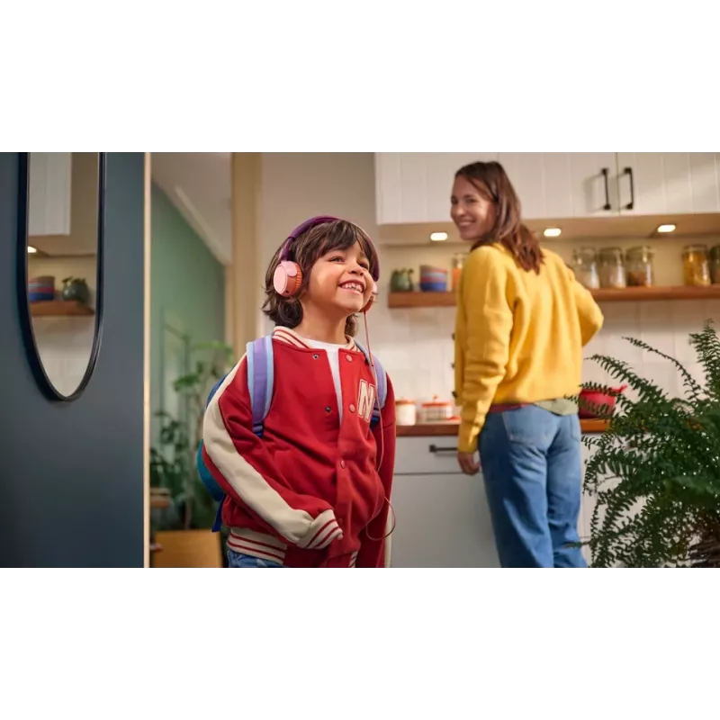Philips serie 2000 TAK2000MP/00 auriculares/headset con cable diadema llamadas/música USB Type-C naranja, lila, rosa
