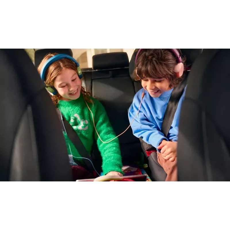 Philips serie 2000 TAK2000MP/00 auriculares/headset con cable diadema llamadas/música USB Type-C naranja, lila, rosa