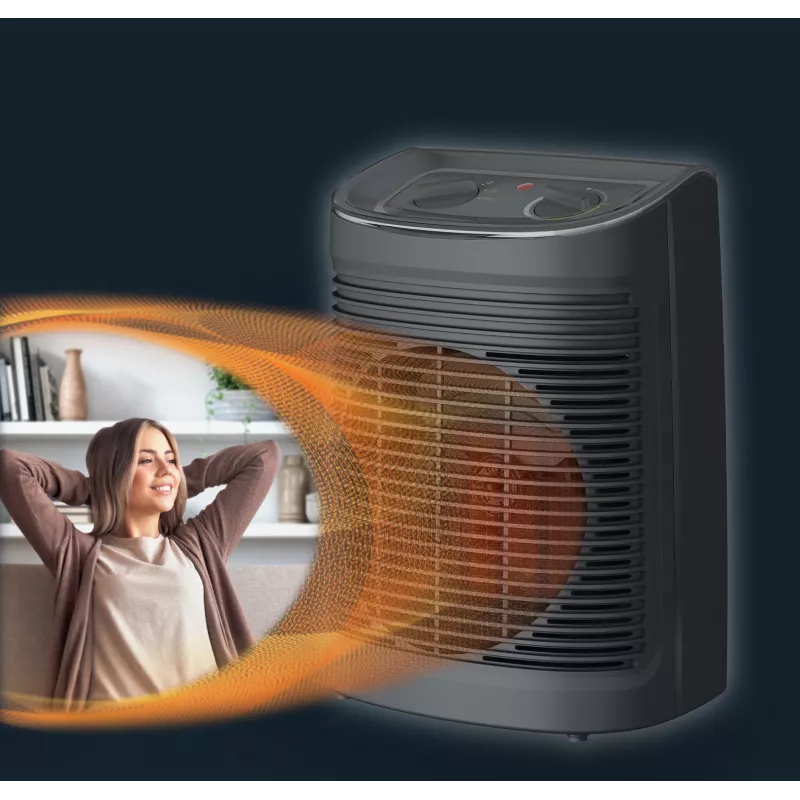 Rowenta Instant Comfort SO6511 interior gris 2200 W calefactor eléctrico de ventilador