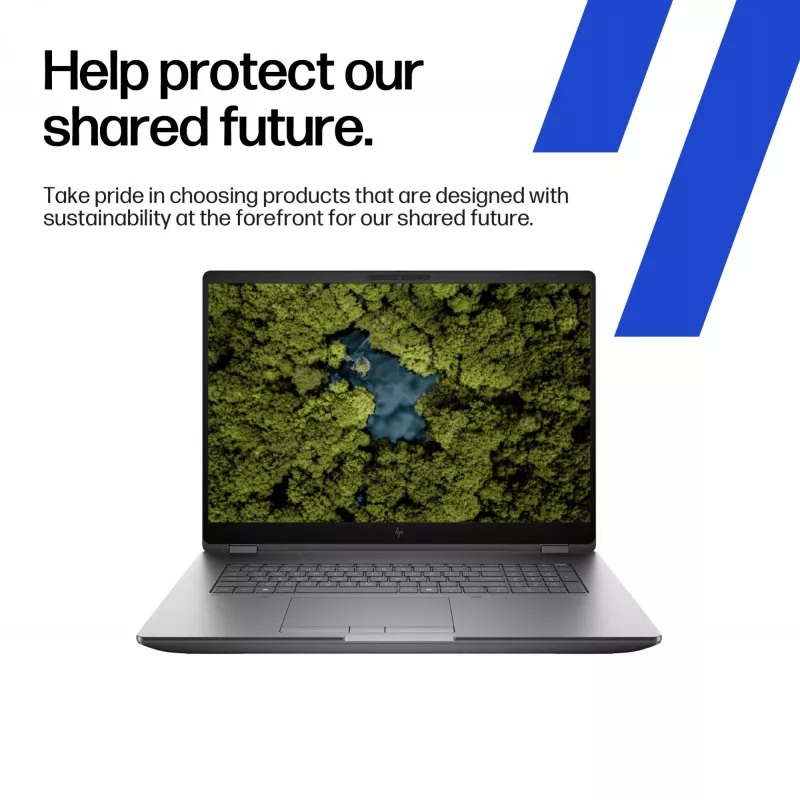 HP ZBook Fury G1i Intel Core Ultra 7 45,7 cm (18 inch) WQXGA 32 GB DDR5-SDRAM Wi-Fi 7 (802.11be) Windows 11 Pro AI Workstation, AI PC