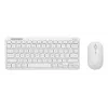 Conjunto de teclado y ratón TRUST Lyra Mini inalámbrico QWERTZ (RF + Bluetooth) blanco, distribución alemana