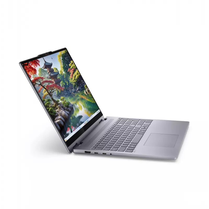 Lenovo IdeaPad 5 2-in-1 16IAL10 Intel Core Ultra 5 225U híbrido (2 en 1) 40,6 cm (16 inch) táctil WUXGA 16 GB LPDDR5x-SDRAM 1 TB SSD Wi-Fi 7 (802.11be) Windows 11 Home alemán gris