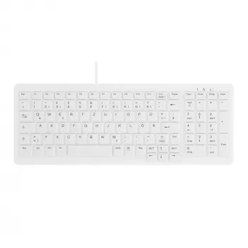 Contour Design Active Key Contour ClassicClean teclado médico IP68 compacto con cable blanco DE C7000