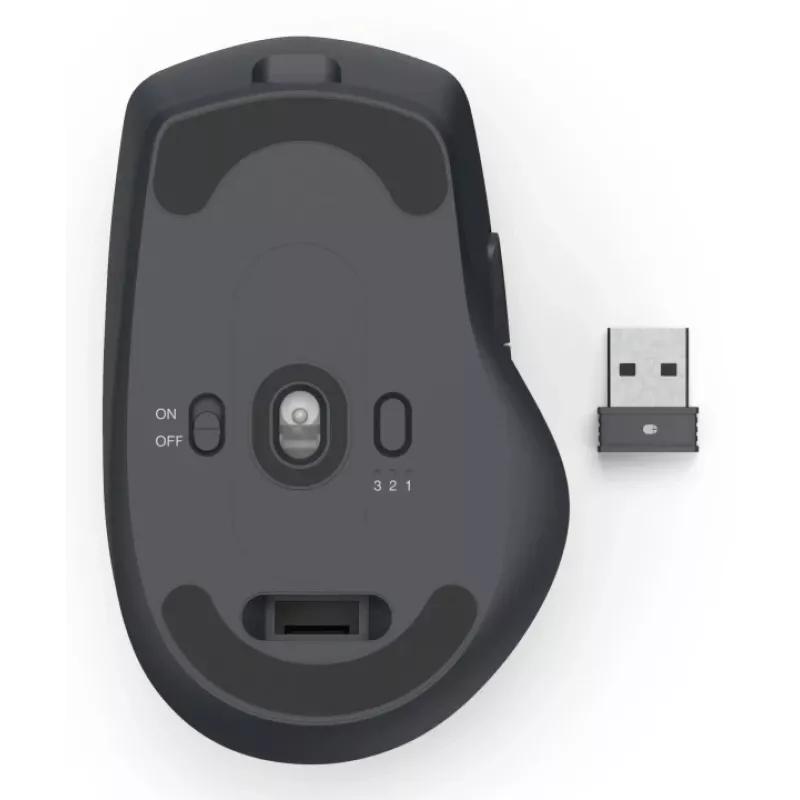 Hama WM-800 ratón oficina diestro RF Wireless + Bluetooth óptico 3200 DPI