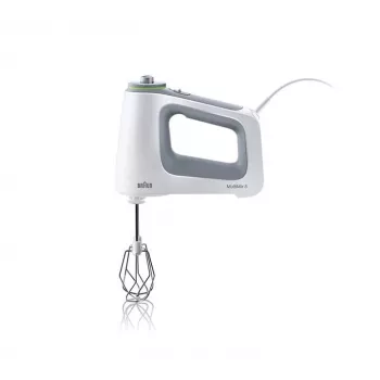 Braun HM 5000 WH batidora de mano 700 W gris, blanco