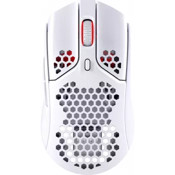HyperX Pulsefire Haste – ratón gaming inalámbrico (blanco)