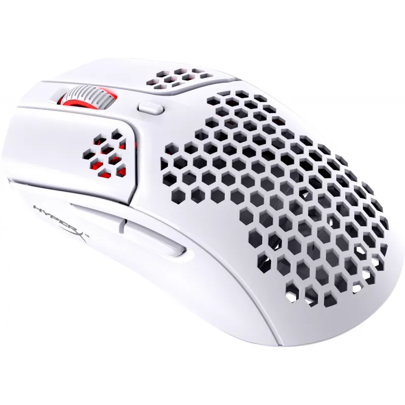 HyperX Pulsefire Haste – ratón gaming inalámbrico (blanco)