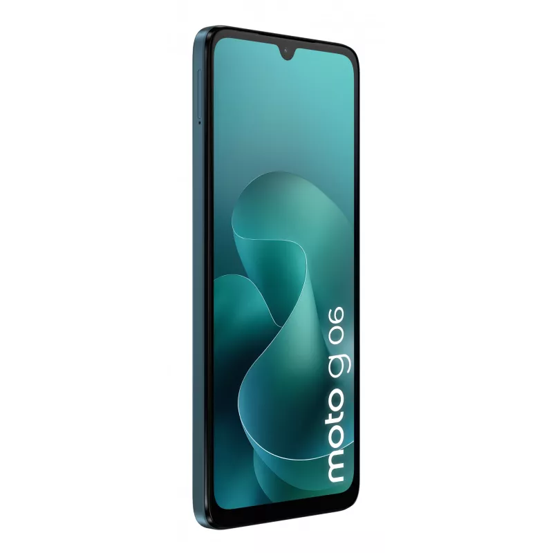 Smartphone Motorola moto g06 6,88 pulgadas LCD 120 Hz 4 GB/128 GB azul, MediaTek Helio G81, 50 MP, 5200 mAh, Dual-SIM, IP64