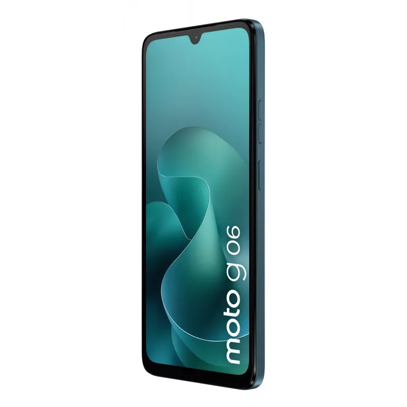 Smartphone Motorola moto g06 6,88 pulgadas LCD 120 Hz 4 GB/128 GB azul, MediaTek Helio G81, 50 MP, 5200 mAh, Dual-SIM, IP64