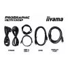 iiyama PROGRAPHIC HB2701UHSNP-B1 monitor de ordenador 68,6 cm (27 pulgadas) 3840 x 2160 píxeles 4K Ultra HD LCD negro