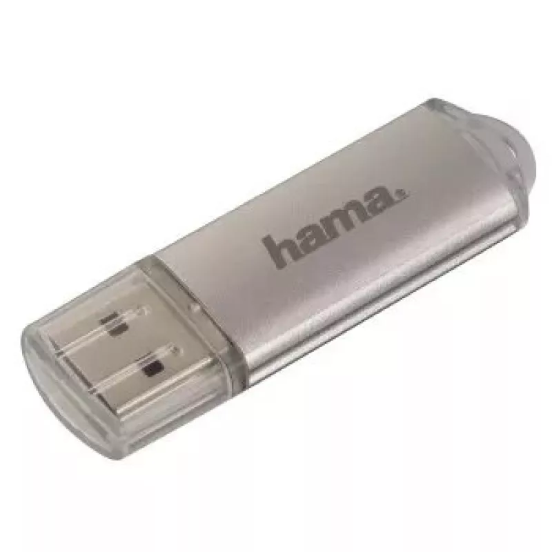 Hama Laeta FlashPen, USB 2.0, 128GB Memoria USB Type-A Plata