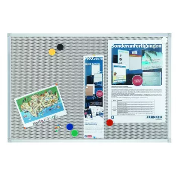 Pizarra magnética Franken PM3612 Metal 600 x 450 mm Plata