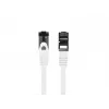 LANBERG cable de red Cat8.1 S/FTP (S-STP) RJ-45–RJ-45 blanco 2 m