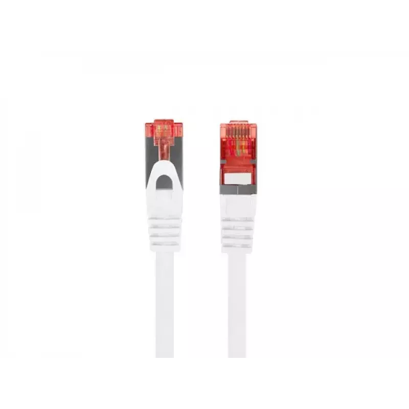 LANBERG cable de red Cat6 S/FTP (S-STP), RJ‑45–RJ‑45, 2 m, blanco