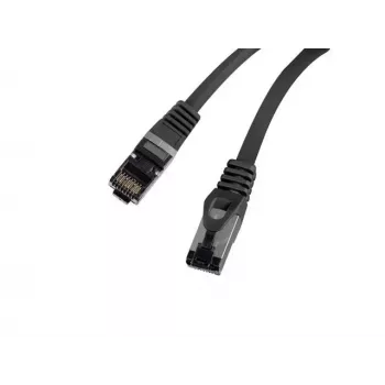 LANBERG cable de red Cat8.1 S/FTP (S-STP) RJ-45–RJ-45 negro 0,25 m
