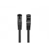 LANBERG cable de red Cat8.1 S/FTP (S-STP) RJ-45–RJ-45 negro 0,25 m