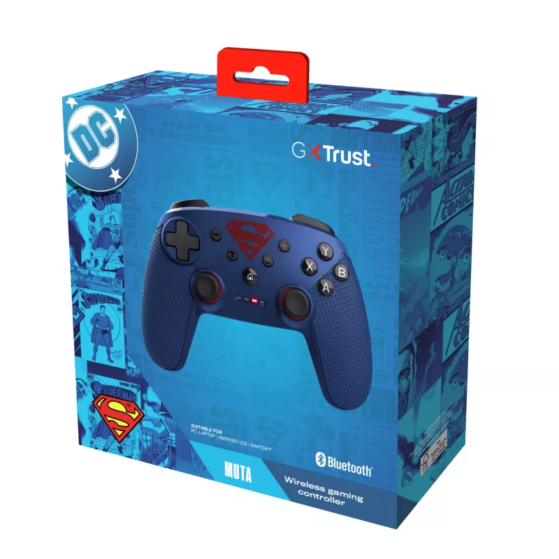 Mando Trust GXT 542SM Muta azul Bluetooth RF USB Android Nintendo Switch PC iOS