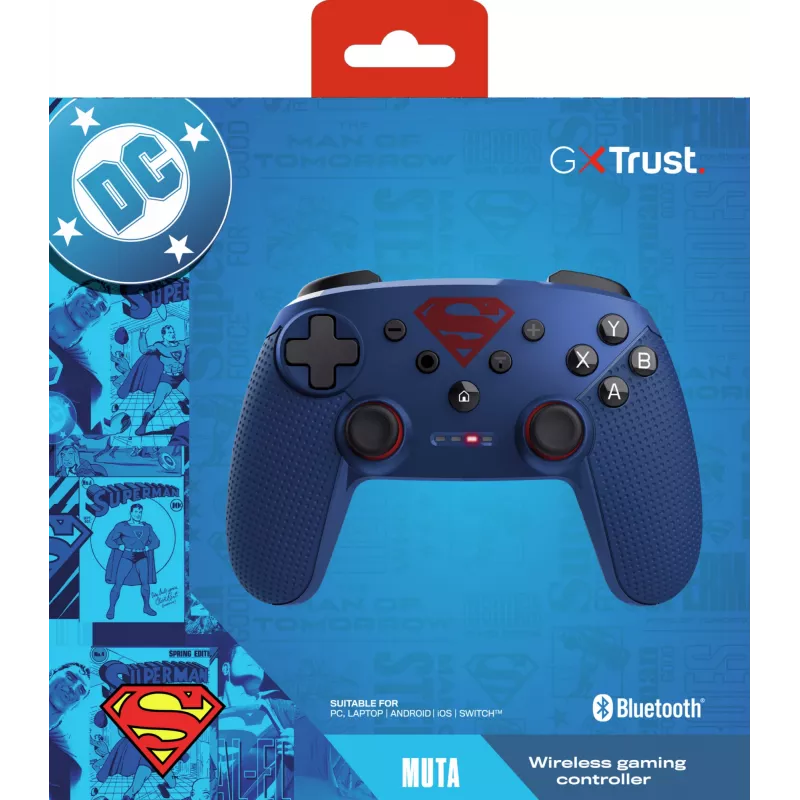 Mando Trust GXT 542SM Muta azul Bluetooth RF USB Android Nintendo Switch PC iOS