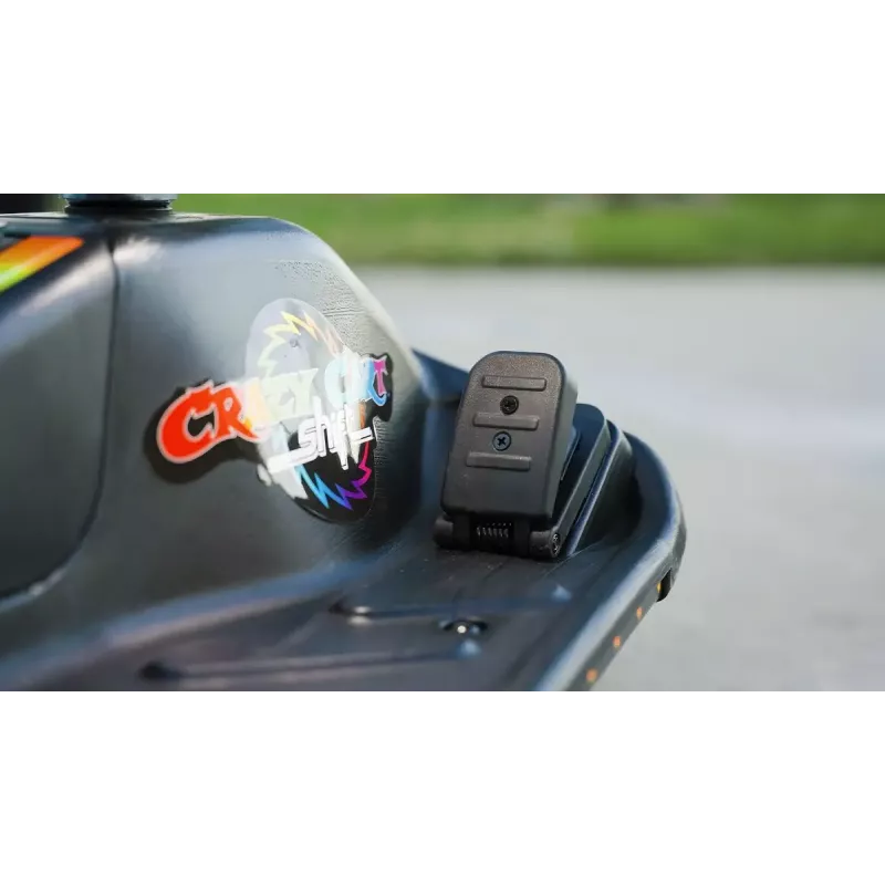 Kart eléctrico de derrape Razor CRAZY CART Shift Lightshow — batería de litio recargable, espectáculo de luces LED, 13 km/h, 40 min