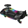 Kart eléctrico de derrape Razor CRAZY CART Shift Lightshow — batería de litio recargable, espectáculo de luces LED, 13 km/h, 40 min