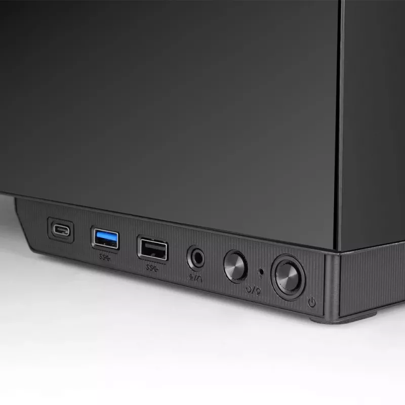 Caja de PC TACENS MARS MC-PULSAR LCD ATX Midi Tower, cristal templado, LCD frontal, USB-C, compatible con GPU 33,2 cm