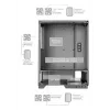 Caja de PC TACENS MARS MC-PULSAR LCD ATX Midi Tower, cristal templado, LCD frontal, USB-C, compatible con GPU 33,2 cm