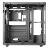 Caja de PC TACENS Mars Gaming MCV-ONE Midi Tower – Negra, ATX/Micro-ATX/Mini-ITX, cristal templado, compatible con ventiladores de 120 mm
