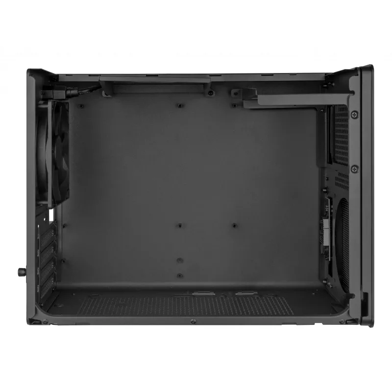 Caja de PC Mini Tower TACENS Mars Gaming MC-XPRO — Mini-ITX/Micro-ATX, compatible con fuente de alimentación SFX, malla, negra, ventilador de 120 mm