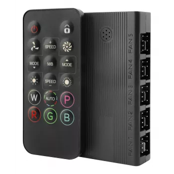 Sistema de refrigeración para PC Mars Gaming MFHUB Pieza/Accesorio Controlador RGB direccionable