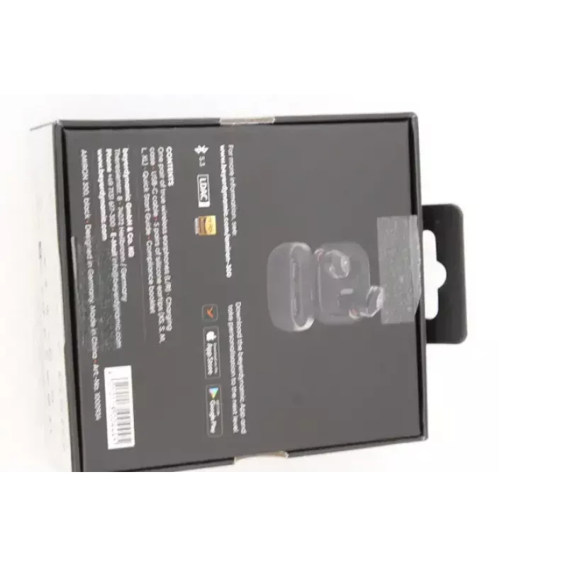 Auriculares TWS Beyerdynamic AMIRON 300 con estuche de carga, micrófono integrado, Bluetooth, ANC — negro