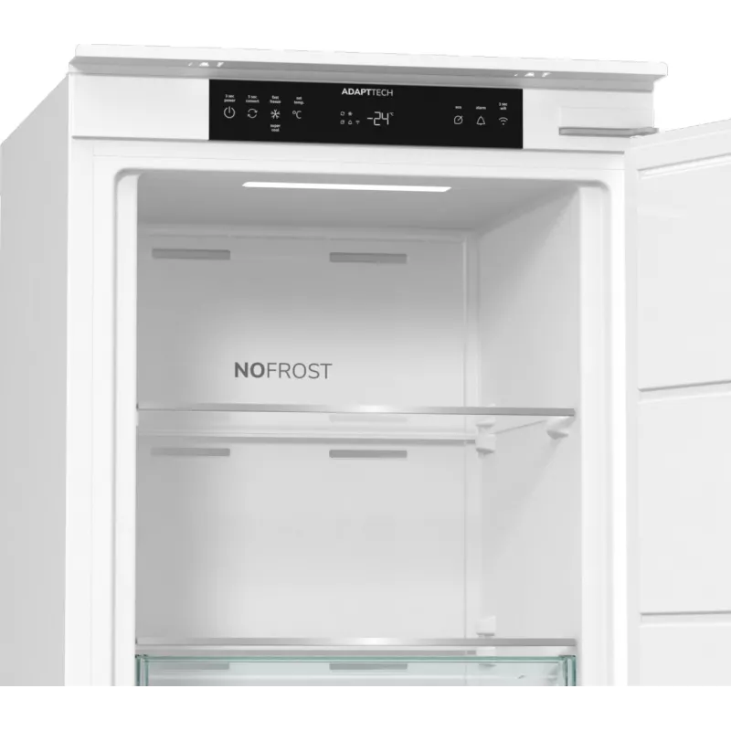 Congelador Gorenje FNCI517E41WF BK070, 235 L, 12 kg/24h, SN-N, sistema No Frost, E, blanco