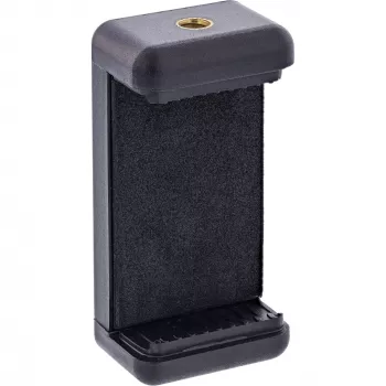 Soporte universal para móvil InLine para palos selfie y trípodes negro