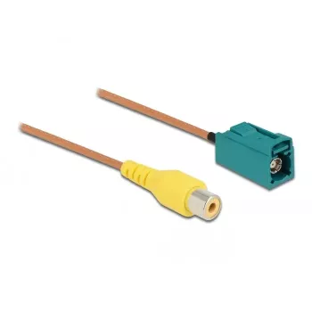 Cable FAKRA Z hembra a RCA hembra RG-179 32 cm DeLOCK