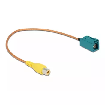 Cable FAKRA Z hembra a RCA hembra RG-179 32 cm DeLOCK