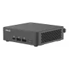 Barebone mini-PC ASUS NUC 15 Pro kit delgado RNUC15CRKI300000 — Core 3 100U hasta 4,7 GHz, sin RAM, Intel Graphics, Wi‑Fi 6/7, Bluetooth 5.4, 1Gb + 2.5Gb Ethernet, negro