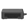 Barebone mini-PC ASUS NUC 15 Pro kit delgado RNUC15CRKI300000 — Core 3 100U hasta 4,7 GHz, sin RAM, Intel Graphics, Wi‑Fi 6/7, Bluetooth 5.4, 1Gb + 2.5Gb Ethernet, negro