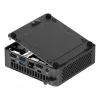 Barebone mini-PC ASUS NUC 15 Pro kit delgado RNUC15CRKI300000 — Core 3 100U hasta 4,7 GHz, sin RAM, Intel Graphics, Wi‑Fi 6/7, Bluetooth 5.4, 1Gb + 2.5Gb Ethernet, negro