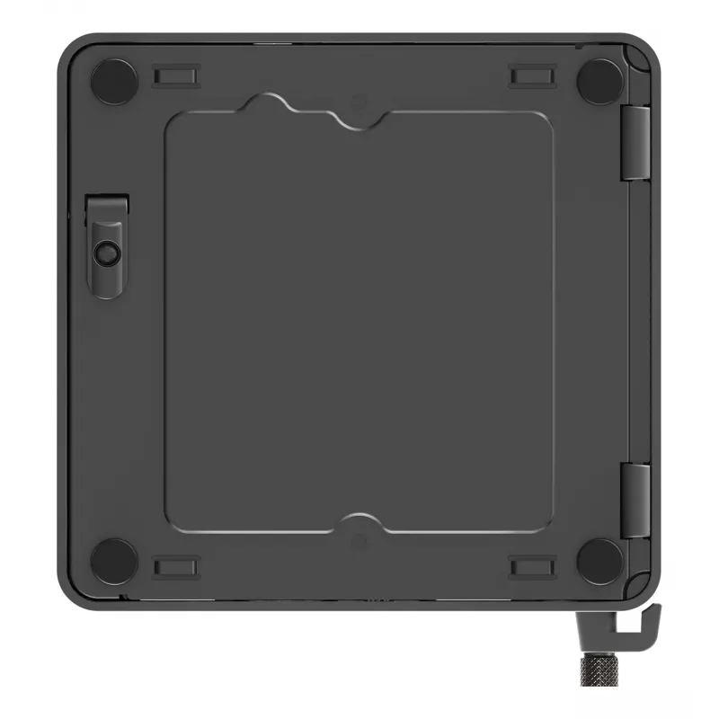 Mini PC barebone ASUS NUC 15 Pro negro — Intel Core Ultra 5, DDR5 hasta 96 GB, SSD M.2, Wi‑Fi 7, Bluetooth 5.4, 1x RJ‑45, fuente de alimentación 120W