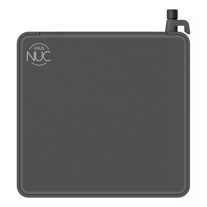 Mini PC barebone ASUS NUC 15 Pro negro — Intel Core Ultra 5, DDR5 hasta 96 GB, SSD M.2, Wi‑Fi 7, Bluetooth 5.4, 1x RJ‑45, fuente de alimentación 120W