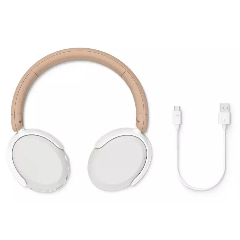 Philips 5000 series TAK5500AL/00 auriculares/headset con cable e inalámbricos diadema llamadas/música Bluetooth ámbar, blanco