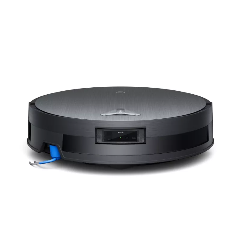 Robot aspirador Ecovacs Deebot X11 Pro Omni — negro, Li‑Ion 6400 mAh, 206 min de autonomía, 0,22 L de depósito de polvo, estación base 2,5 L
