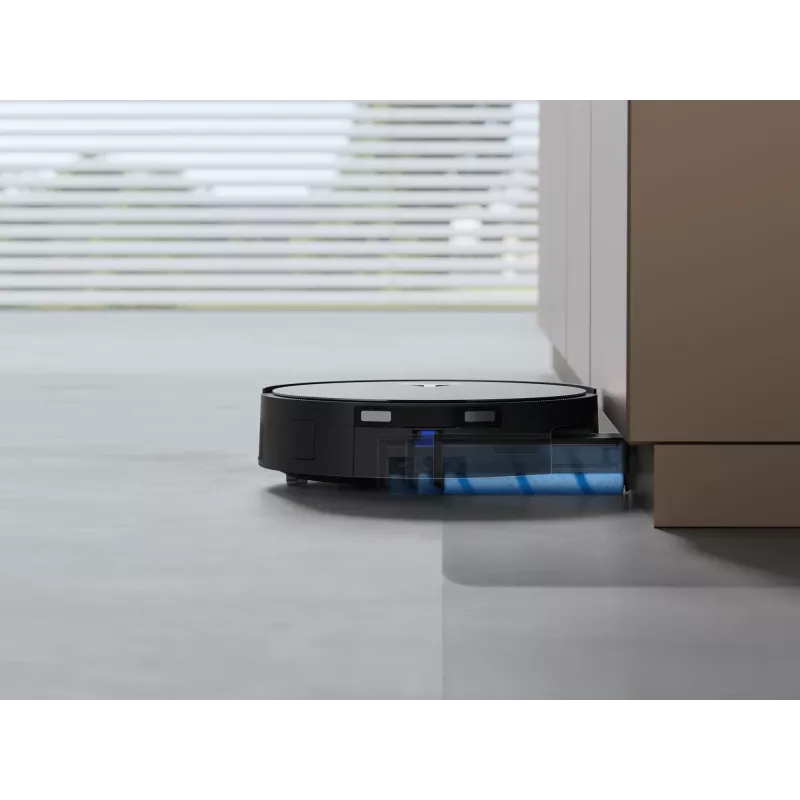 Robot aspirador Ecovacs Deebot X11 Pro Omni — negro, Li‑Ion 6400 mAh, 206 min de autonomía, 0,22 L de depósito de polvo, estación base 2,5 L