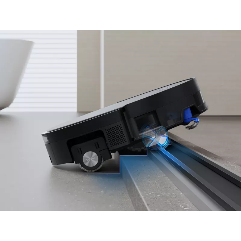 Robot aspirador Ecovacs Deebot X11 Pro Omni — negro, Li‑Ion 6400 mAh, 206 min de autonomía, 0,22 L de depósito de polvo, estación base 2,5 L