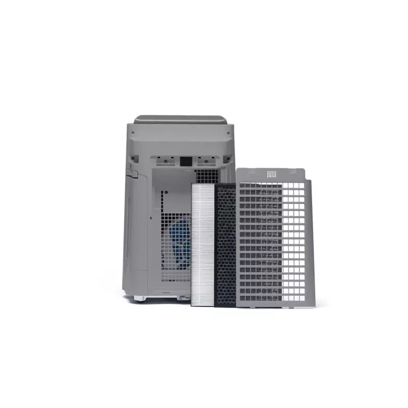 Purificador de aire Sharp UA-HD50E-L — cobertura 38 m², 306 m³/h, 55 dB, 54 W, gris, 7,9 kg